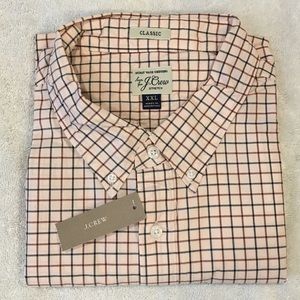 J.Crew Classic Fit XXL Tattersall Shirt